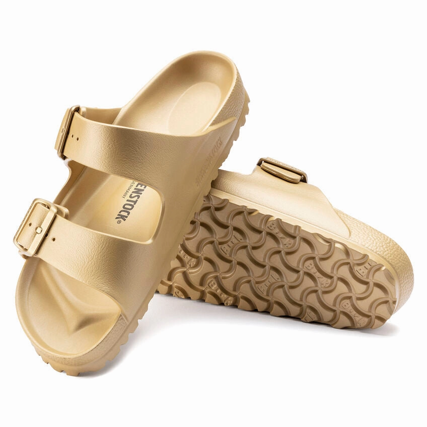 Sandals Arizona Mocha Birkenstock Women's Arizona EVA Sandals - Metallic Gold