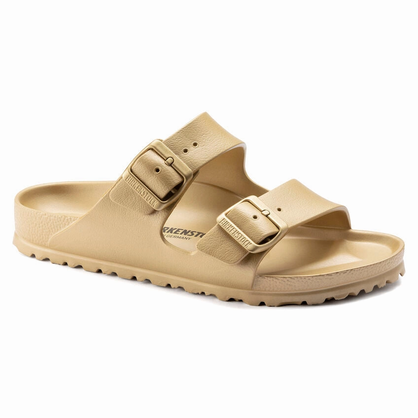 Birkenstock Knock Offs Birkenstock Women's Arizona EVA Sandals - Metallic Gold