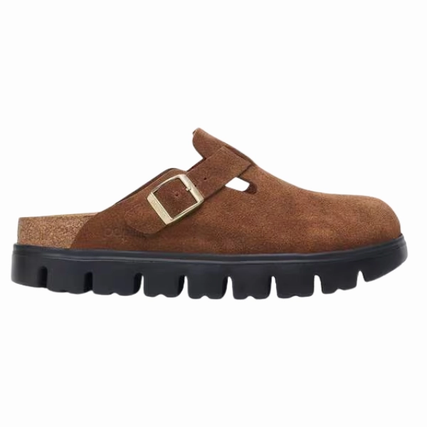 Boston Tobacco Birkenstock Women's Boston Chunky Dark Tea