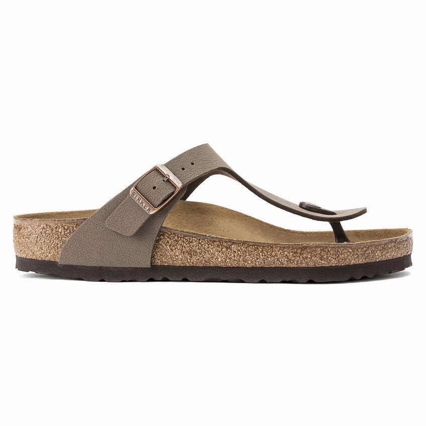 Birkenstock Shoes Birkenstock Women's Gizeh Birko-Flor Sandal - Mocha