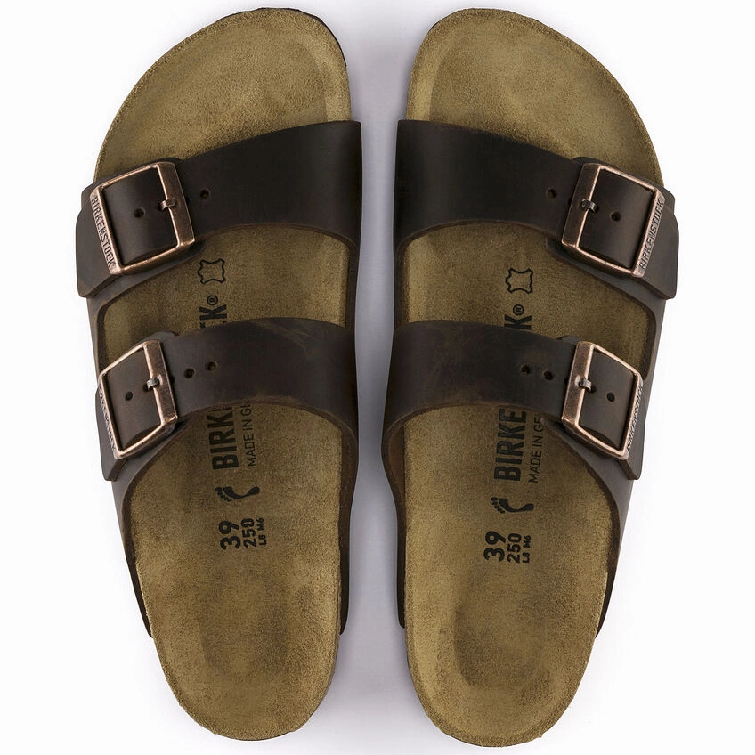 BIRKENSTOCK ARIZONA HABANA Taupe Clogs