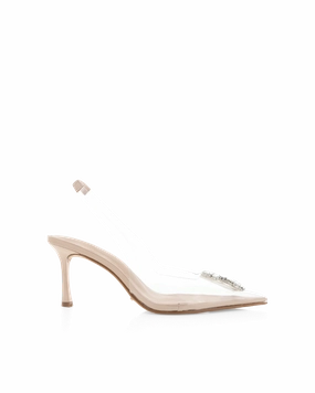 History Of High Heels Shoes XANA - CLEAR-NUDE