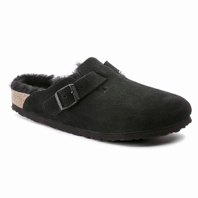 Soft Footbed Vs Regular Footbed Boston Shearling Suede Leather