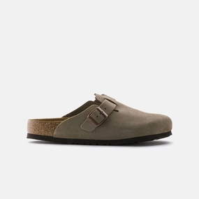 Arran Boston Soft Footbed - Taupe Suede (Regular Fit)