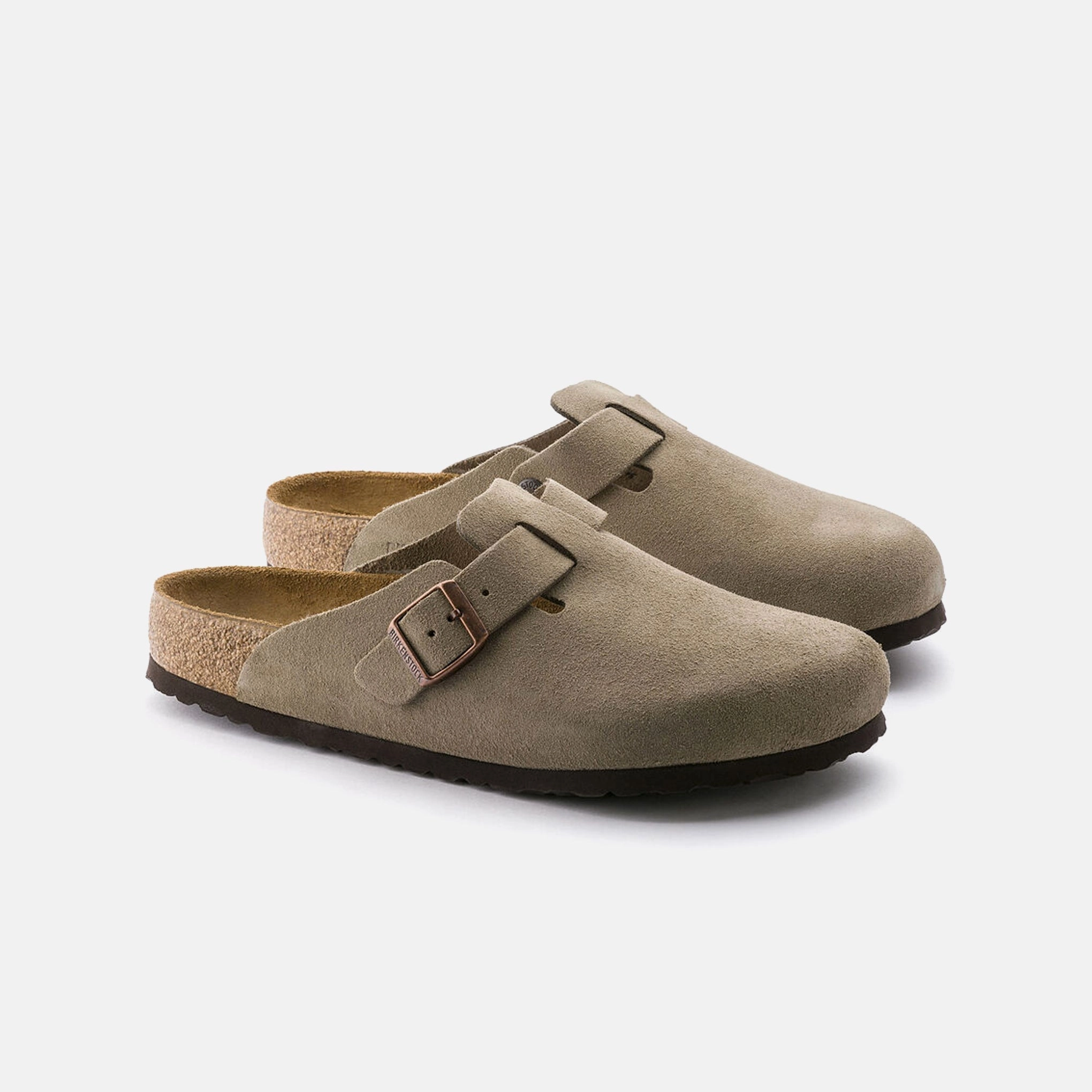 Miami Fl Boston Soft Footbed - Taupe Suede (Regular Fit)