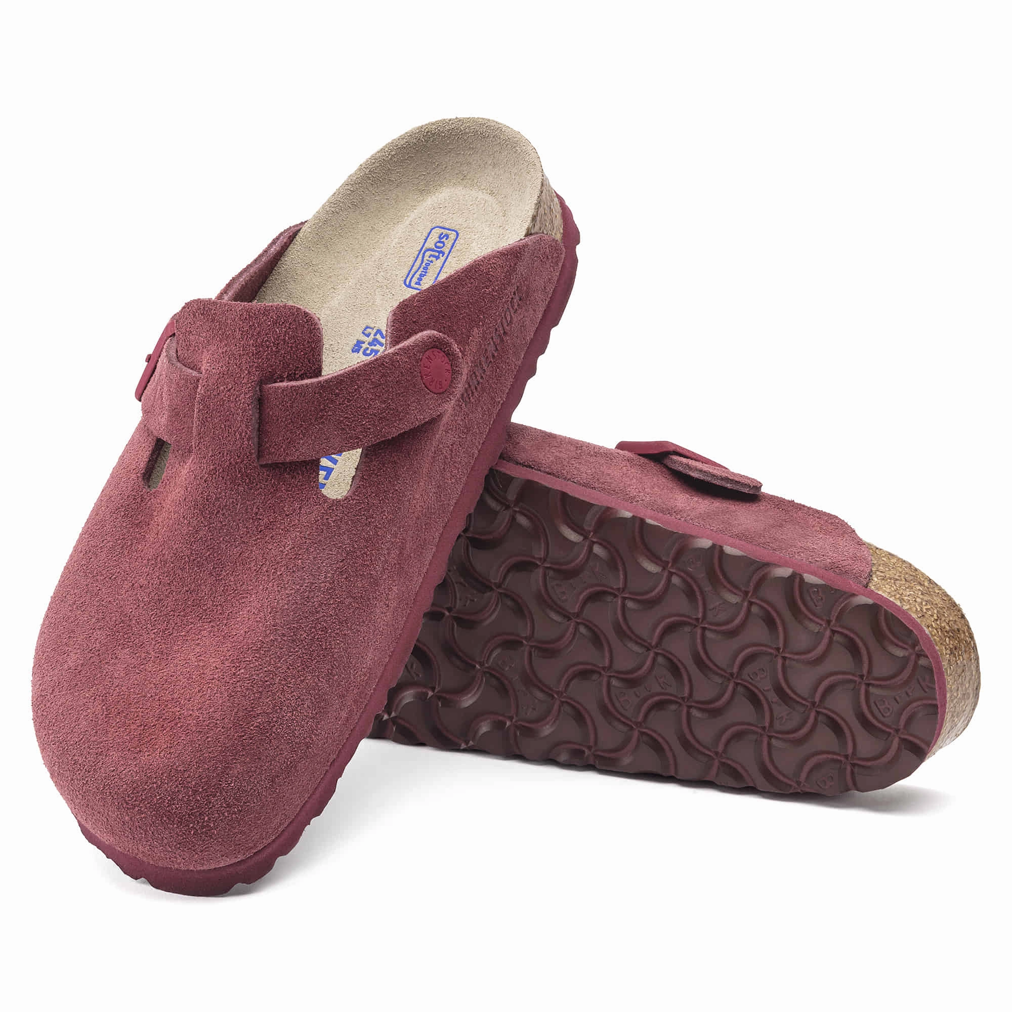 Boston Soft Footbed Suede Leather Buckley