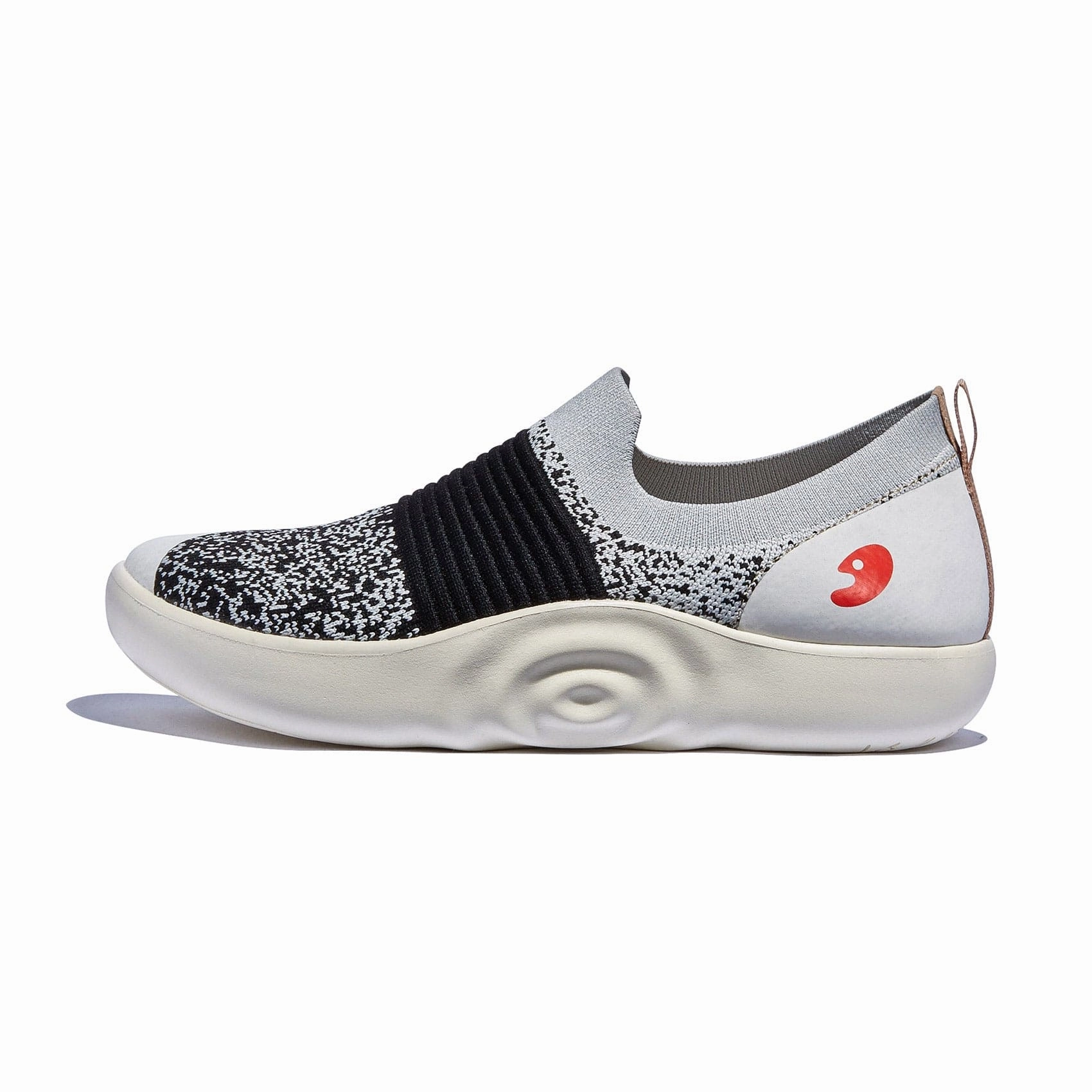 Wide Foot Walking Shoes Bouncing Black Mahon IV Men