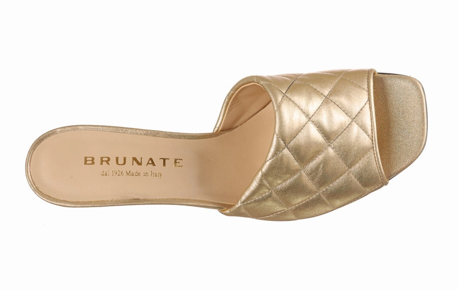 Casual Slip On Leather Shoes Br Cell Gold