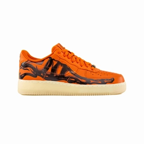 Pink Shoes Nike Nike Air Force 1 Low 'Orange Skeleton Halloween' (2020)