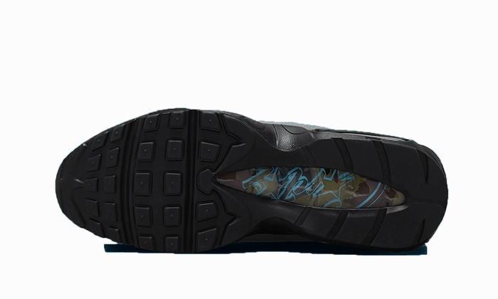 Air Max 95 SP Corteiz Aegean Storm Nike Air Foamposite Shoes