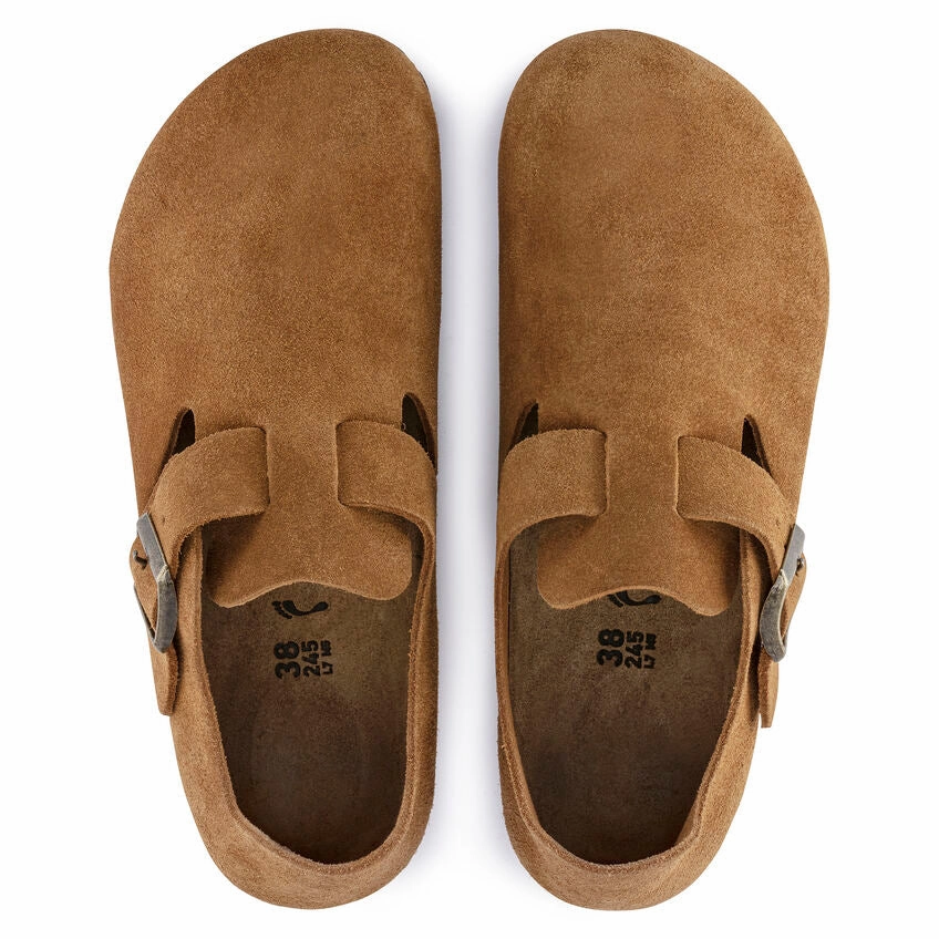 Birkenstock Meaning London Classic Footbed : Mink