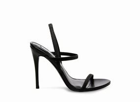 GABRIELLA BLACK Peep Toe High Heels