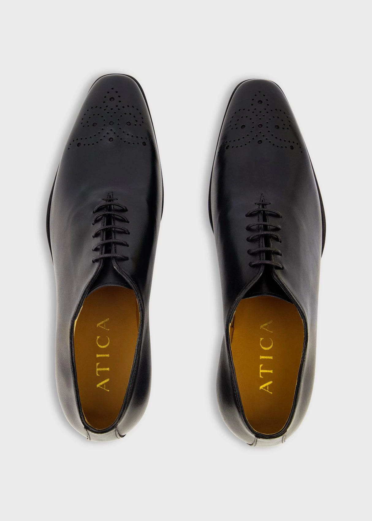 Retro 1 Mid Se Casual Shoes Brogue Wholecut Oxford Black