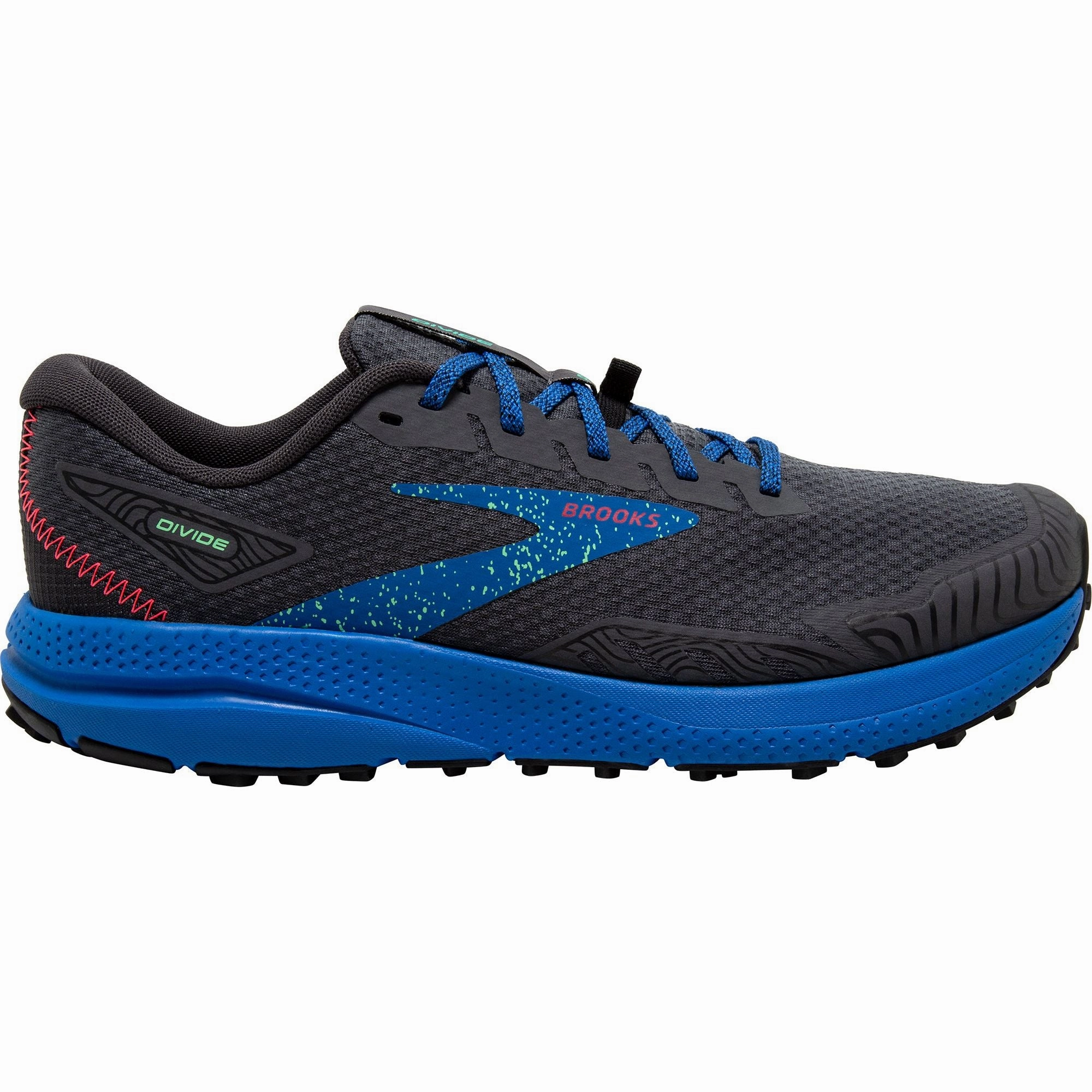 Trail Shoes Vs Walking Shoes Brooks Divide 4 Mens Trail Running Shoes - Black