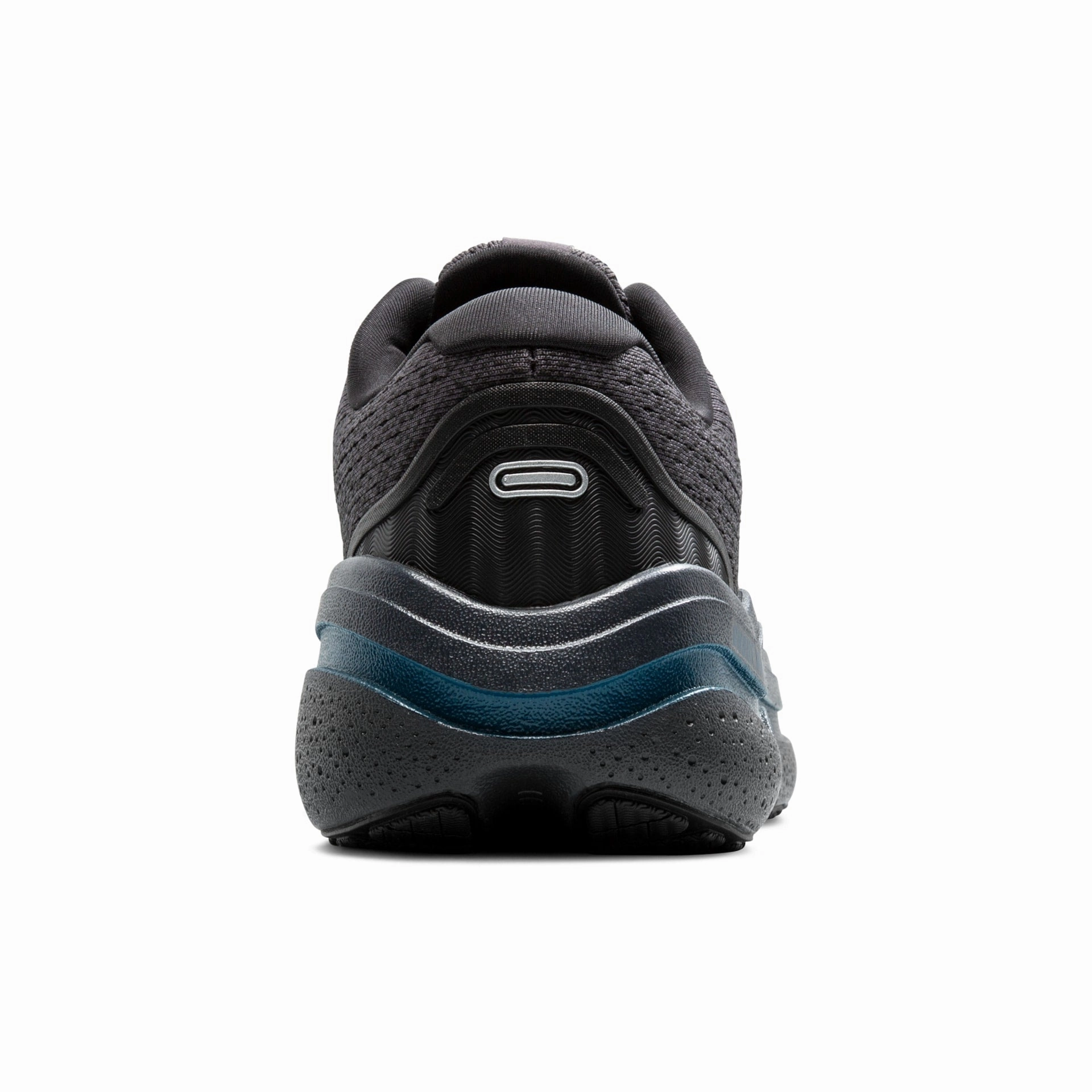 Brooks Mens Ghost Max 2 Wide- Ebony/Cockatoo/Blue Sapphire (1104312E081) Song Walk And Run