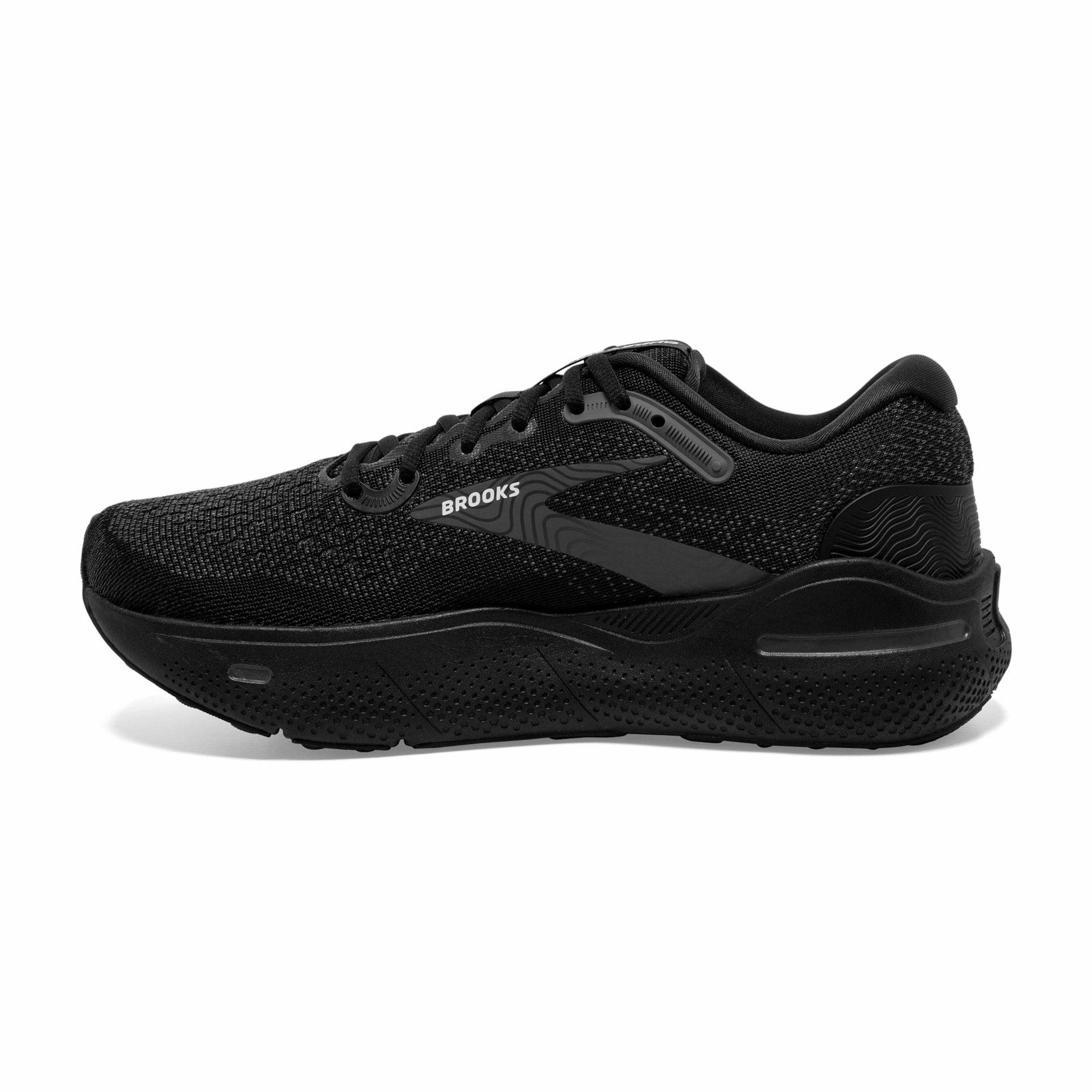Best Walking Shoe Best Walking Shoe Best Walking Brooks Mens Ghost Max- Black/Black/Ebony (1104061D020)