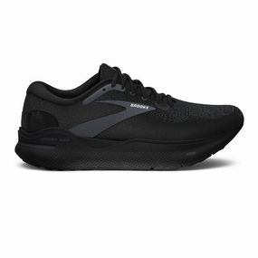Brooks Mens Ghost Max- Black/Black/Ebony (1104061D020) Run And Walk