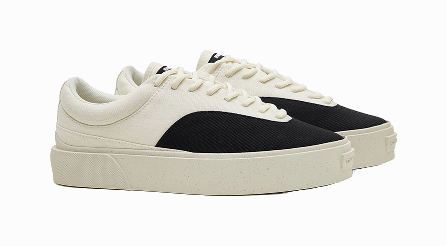 EQLZ EQUALIZER Fault 22 LO Low top Skateboard Shoes Unisex White Black Smart Casual Boat Shoes