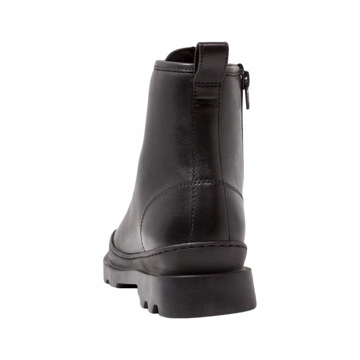 Camper Brutus Polished Leather Women's Ankle Boots Faux Leather Combat Boots