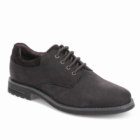 Casual Shoes Pinterest Casual Leather Lace-Up Shoes  - BUG40503 / 325 722 - Black