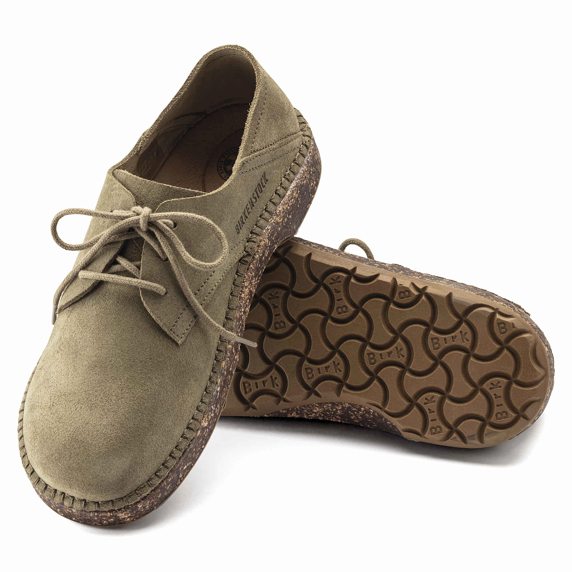 Boston Soft Footbed Clogs Gary Suede Leather