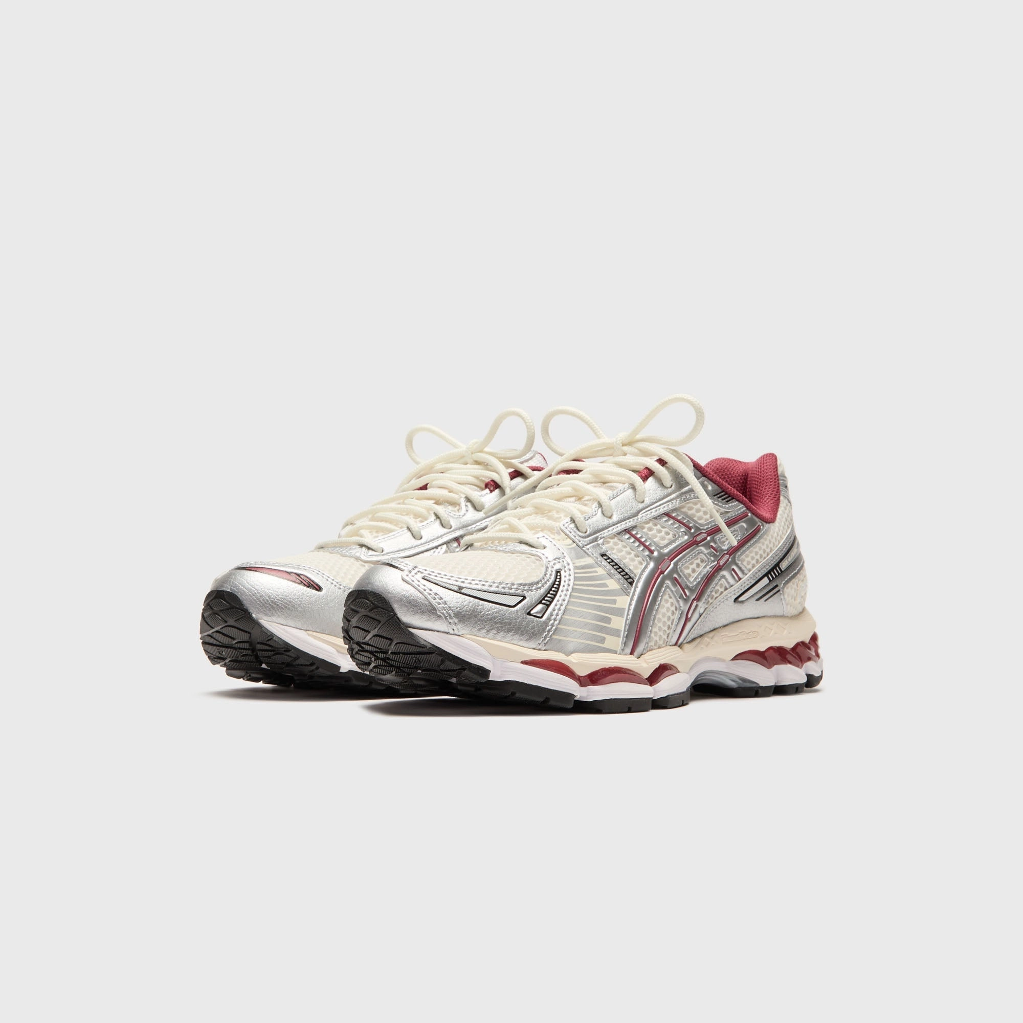 ASICS GEL-KAYANO 12.1 - Cream / Pure Silver Most Popular Asics Shoes