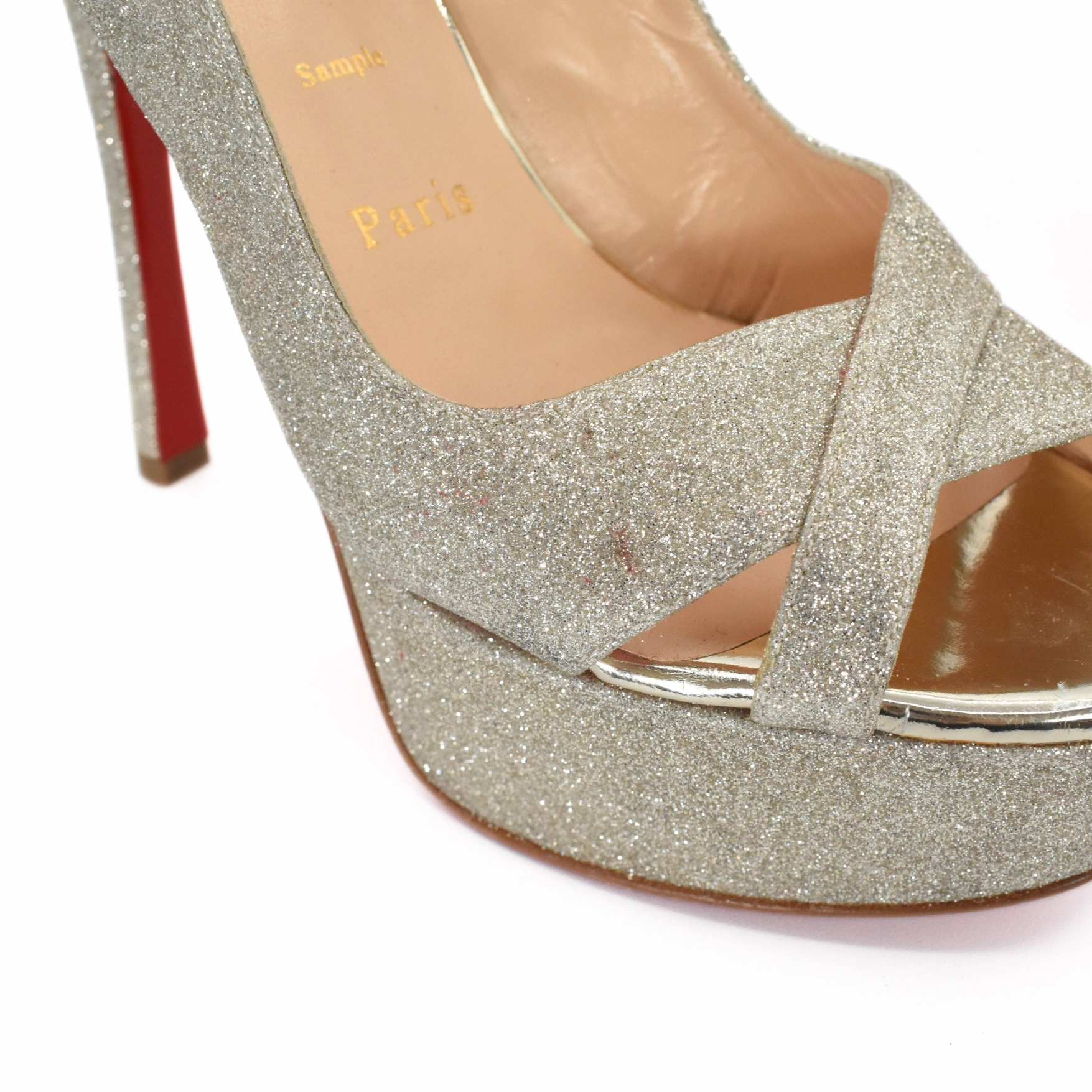 Christian Louboutin 'Postdam' Heels - Women's 37 High Heels For Bridal