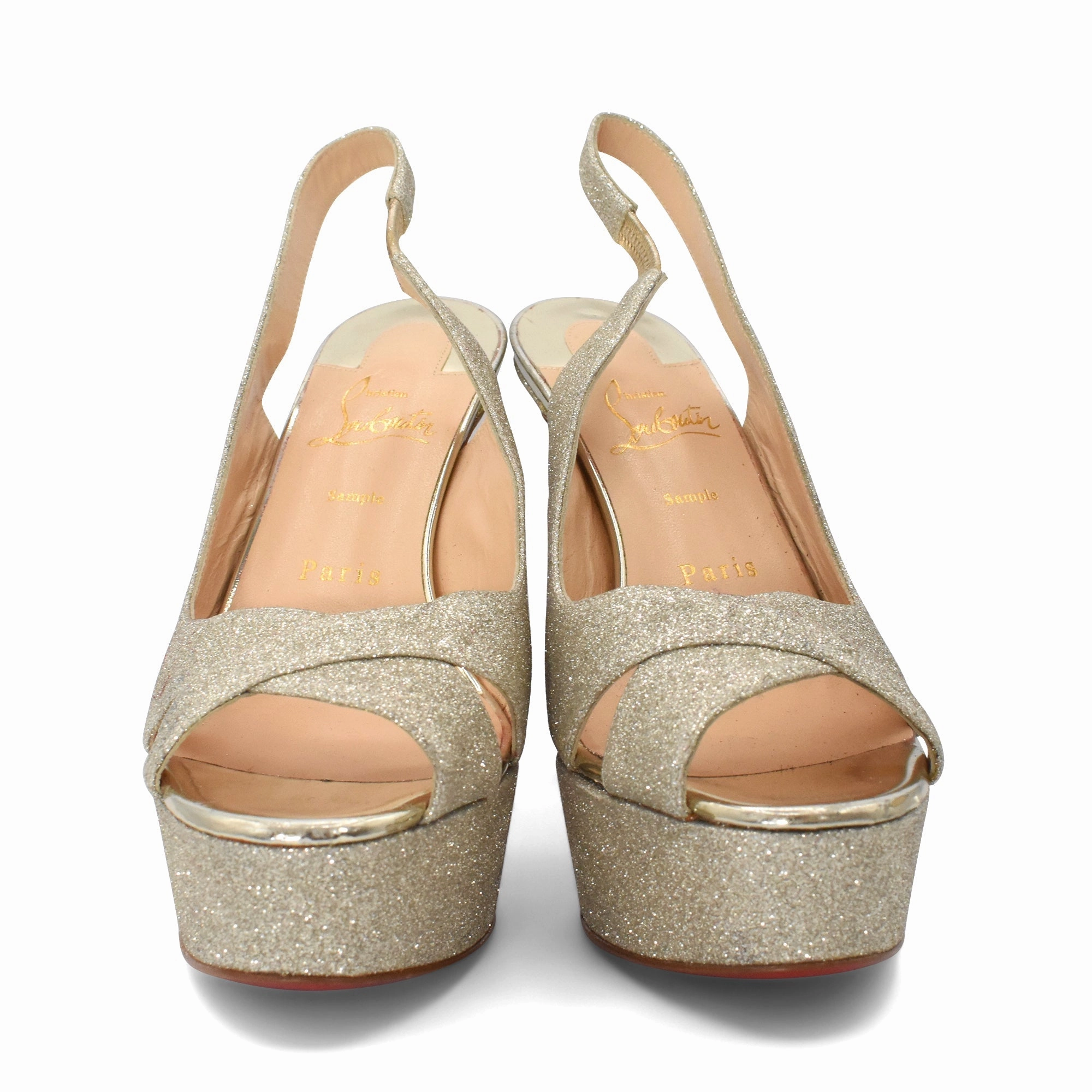 High Heel Pain Christian Louboutin 'Postdam' Heels - Women's 37