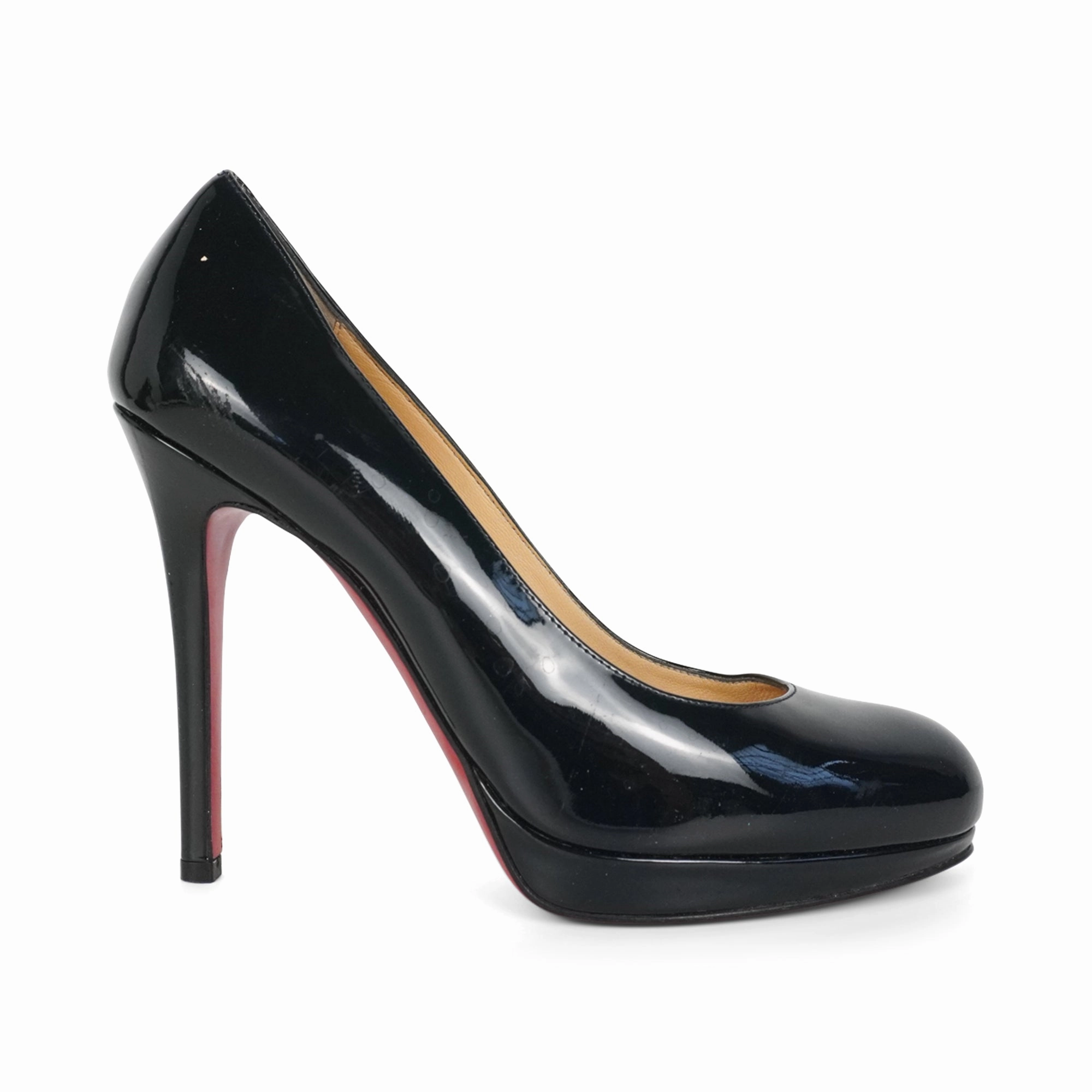 Christian Louboutin 'Simple Pump 120' Heels - Women's 35 2 Strap High Heels