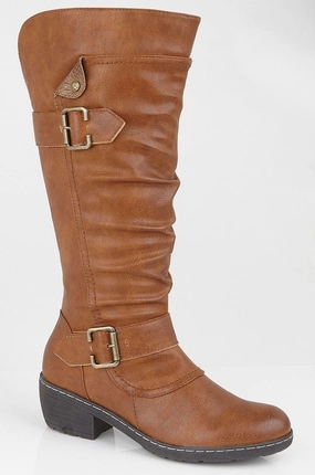 Cipriata Camelia Boots Knee High Suede Boots Heel