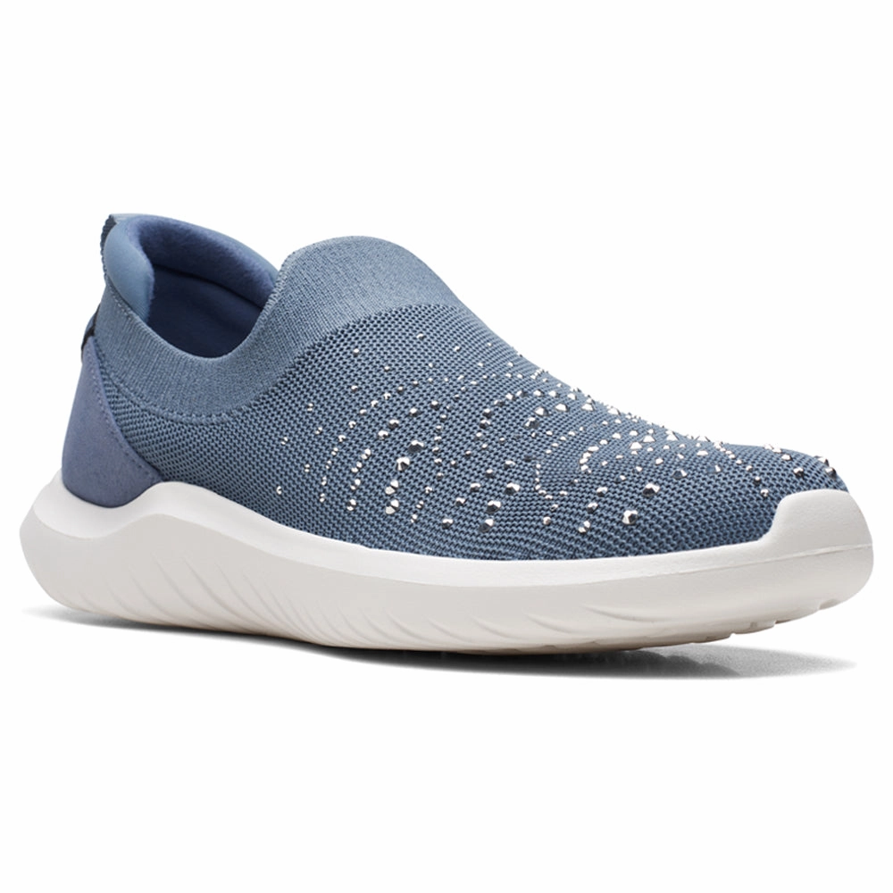 Difference Between Walking And Running Shoes Clarks Nova Gem Denim Slip-On (Women's)