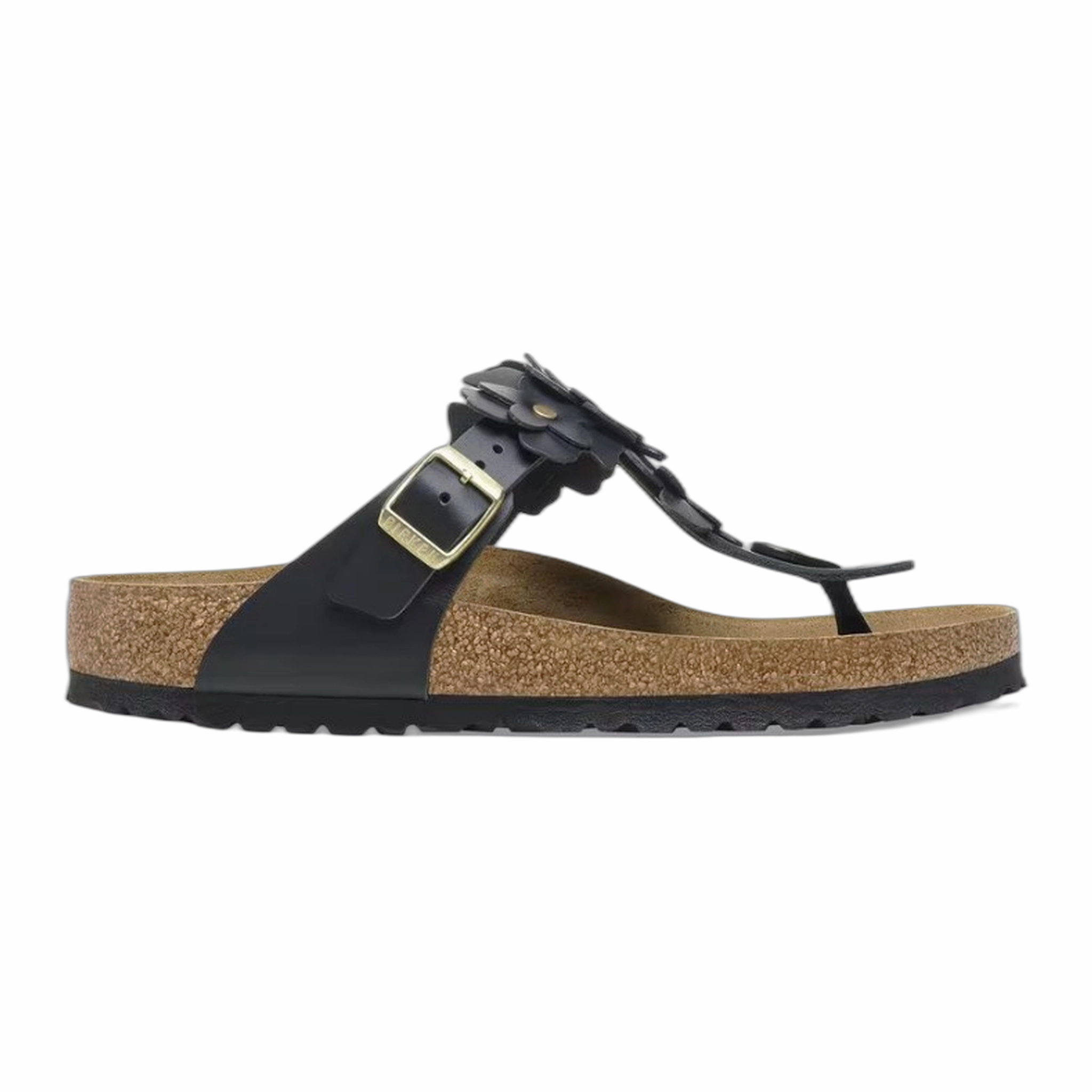 Gizeh Flowers Sandals Big Buckle