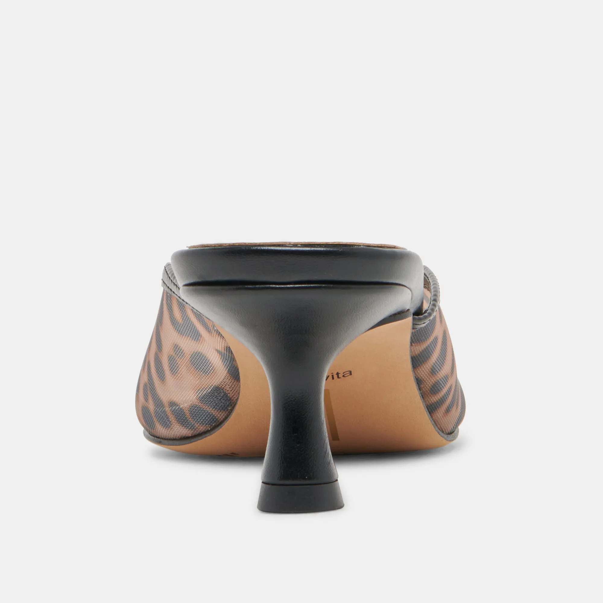 High Heels Movie CLEO HEELS DK LEOPARD MESH