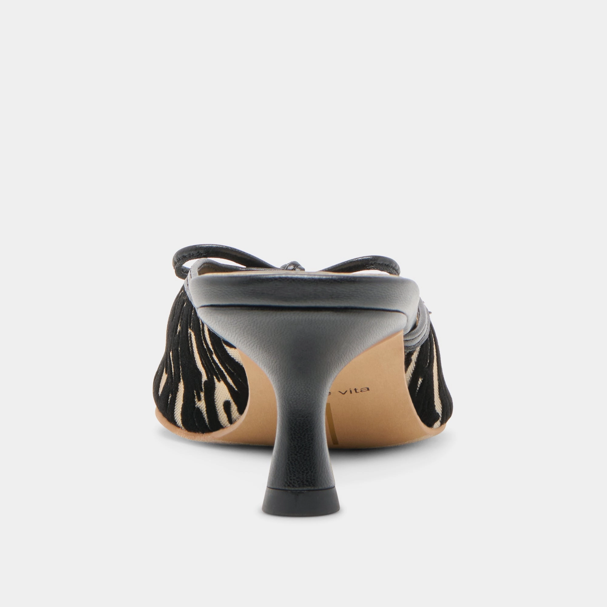 Santana High Heels CLEO HEELS ZEBRA VELVET MESH