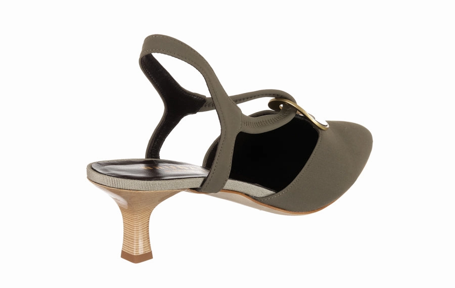 Foldable High Heels Br Diana Khaki