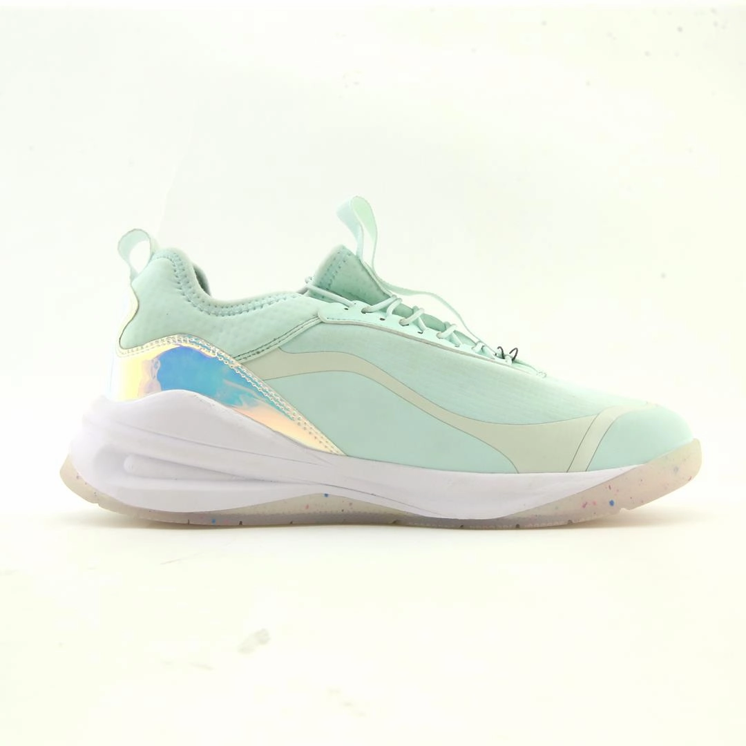 Clove  - Women Aero's Shoes - Limited Edition - Mint Holographic Best Shoes For Ankle Support When Walking