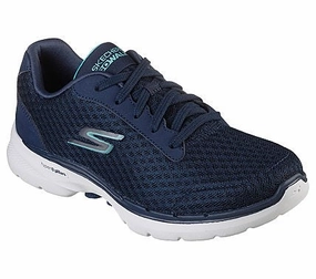 Walking Shoes For Pronators SKECHERS GO WALK 6 - ICONIC VISION - 124514 - NVTQ