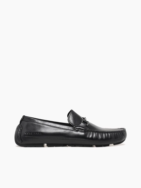Patagonia Flat Shoes Wyatt Bit Driver Black Leather