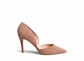 Socks For High Heels DIME NATURAL SUEDE