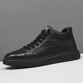 Flat Church Shoes Men Minimalism Solid Leather Flat Casual Shoes