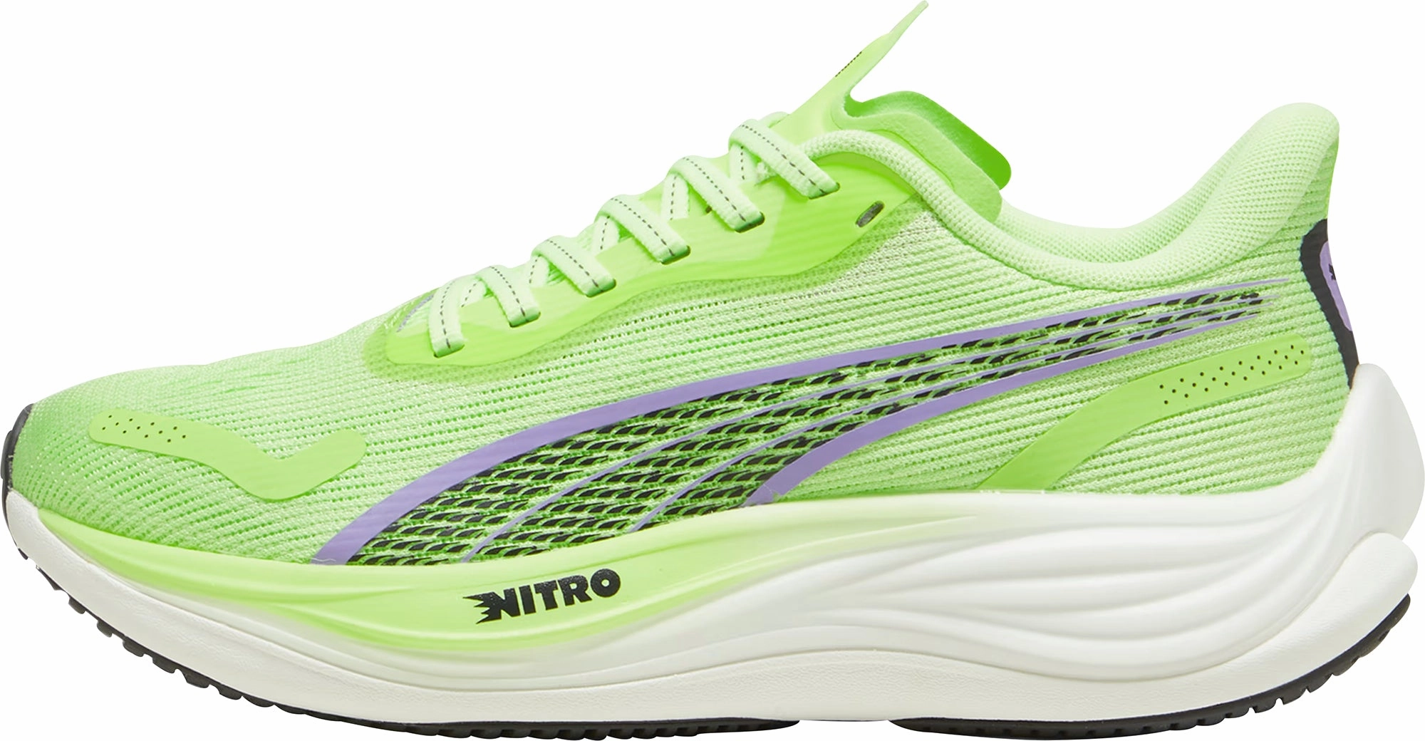 Puma Velocity Nitro 3 Womens Running Shoes - Green Campus Puma Shoes