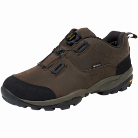 HARKILA Reidmar Low GTX Shoes - Mens - Dark Brown For Travel In Europe  Best Walking