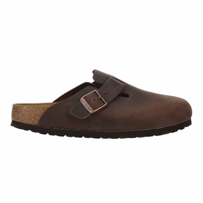 Boston Soft Footbed Oiled Leather Clogs Discount Code Student