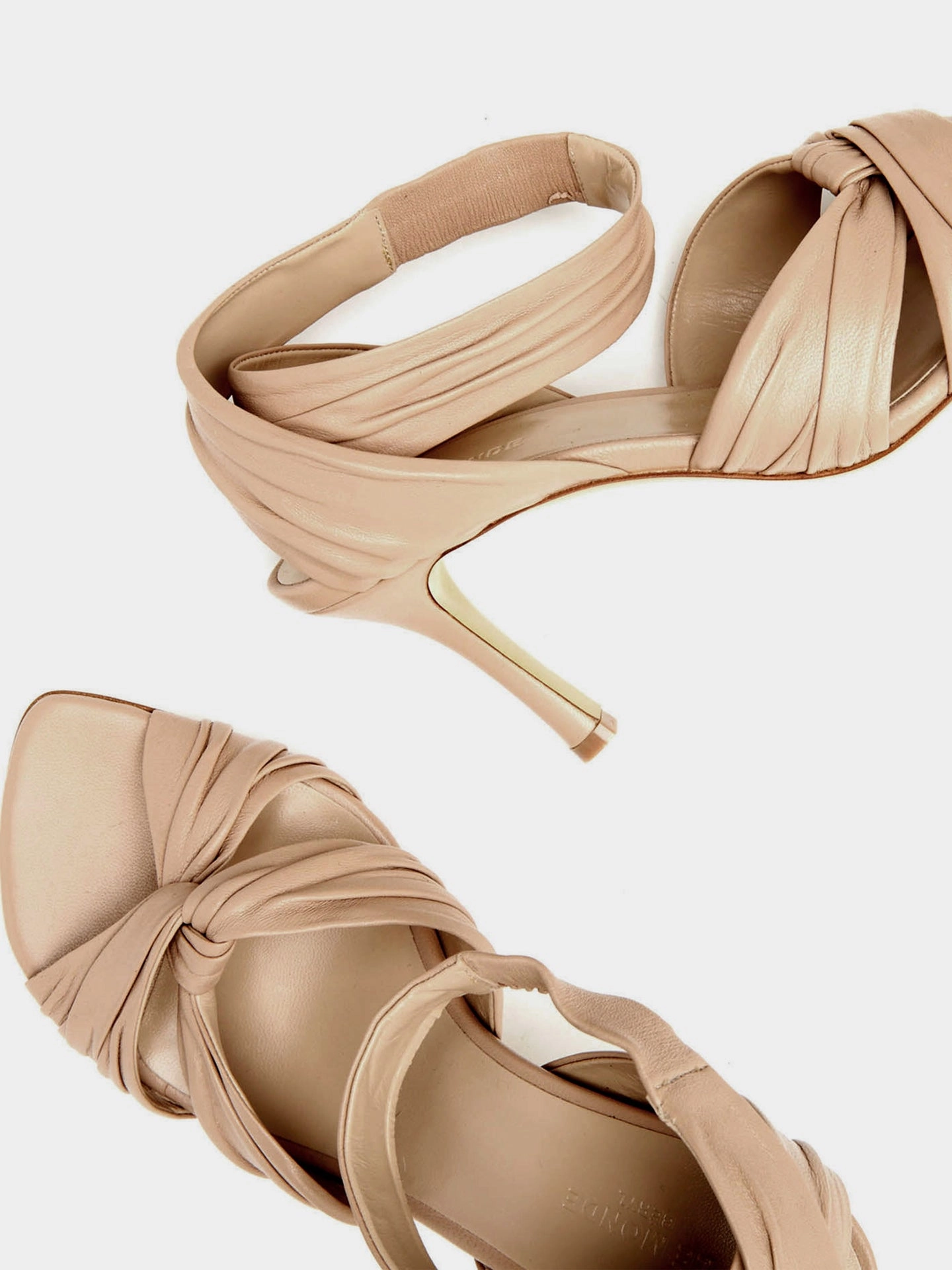 Convertible High Heel Shoes Antonia Pump / Fawn Leather