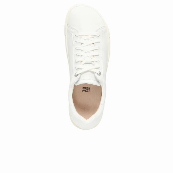 Birkenstock Women's Bend White Leather Suede Vs