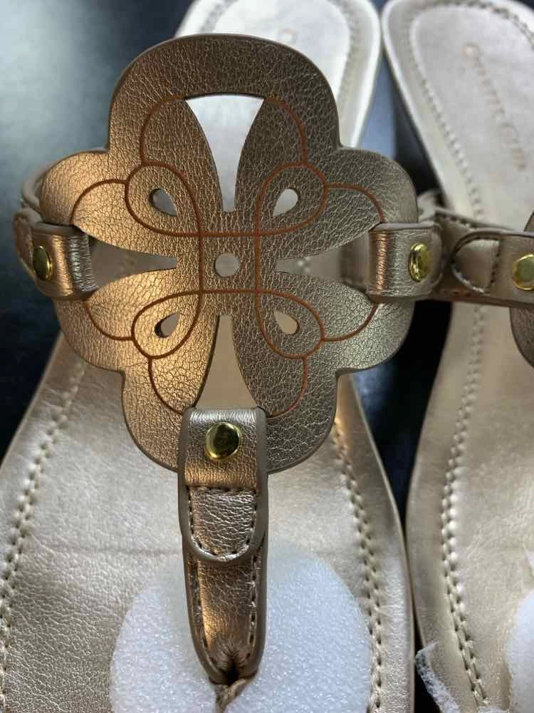 Casual Wear With Shoes NWT CHARTER CLUB SHOES Shoe Size 8 Gold Shoes