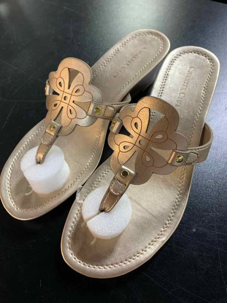 Old Money Casual Shoes NWT CHARTER CLUB SHOES Shoe Size 8 Gold Shoes