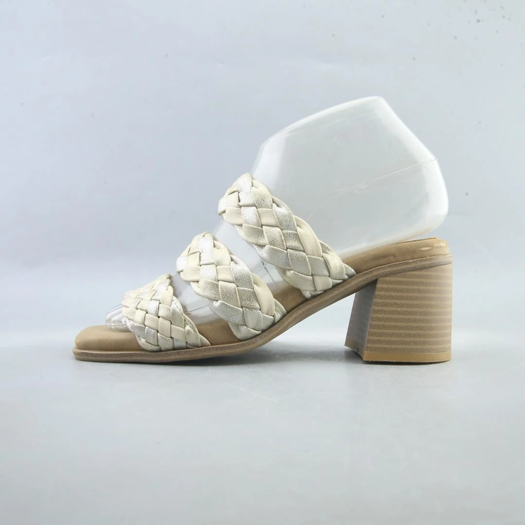 ZODIAC . Thigh High Fur Heels