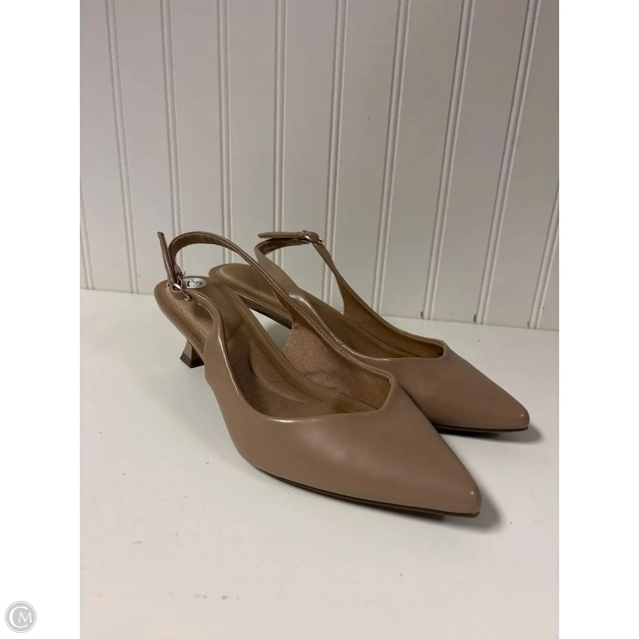 Shoes Heels Kitten By Anne Klein In Taupe, Size: 7.5 Comfortable High Heels For Walking