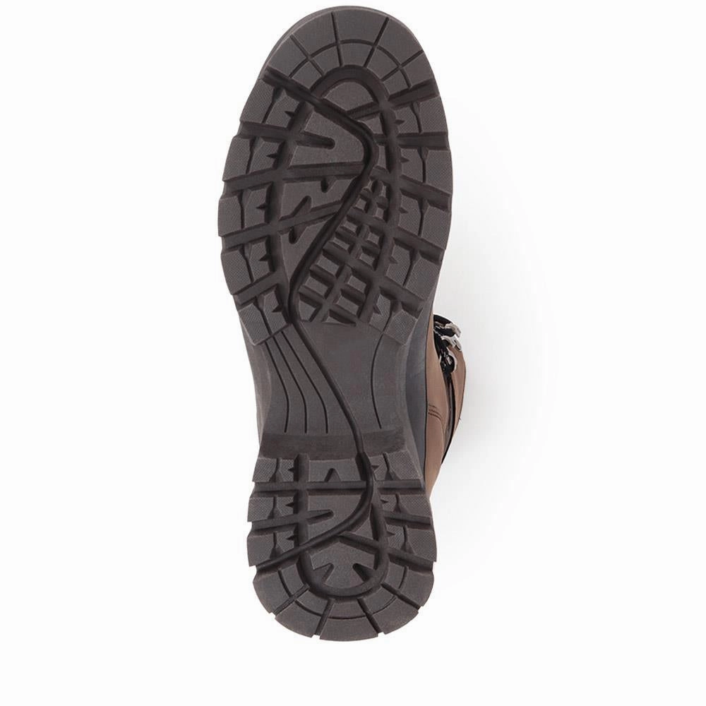 Alta Hiking Boots Lace-Up Walking Boots - SUNCH40005 / 325 727 - Brown